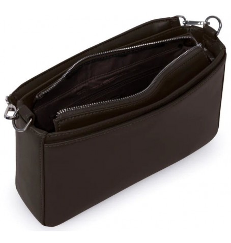 Matt & Nat FENNE VEGAN CROSSBODY BAG - Brown - FENNE$ESPRESSO
