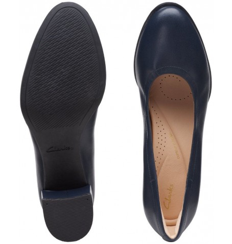 Clarks FREVA55 COURT 26171877 - Blue - FREVA55COURT$04
