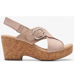 Clarks GISELLE DOVE 26177148 - Beige - GISELLEDOVE$13C