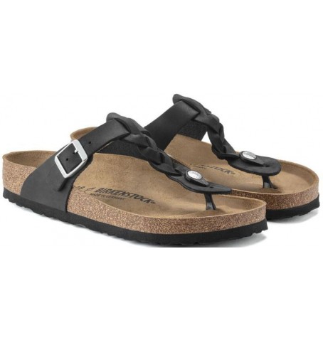 Birkenstock GIZEH BRAIDED 1021349 - Noir - GIZEHBRAIDED$02