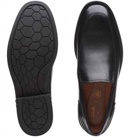 Clarks UN HUGH STEP 26169021 - Noir - HUGHSTEP$02UN