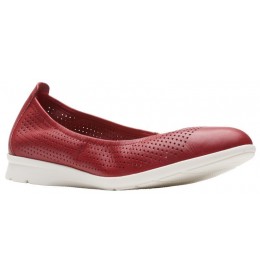 Clarks JENETTE EASE 26166716 - Red - JENETTEEASE$09C