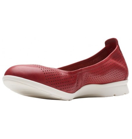 Clarks JENETTE EASE 26166716 - Red - JENETTEEASE$09C