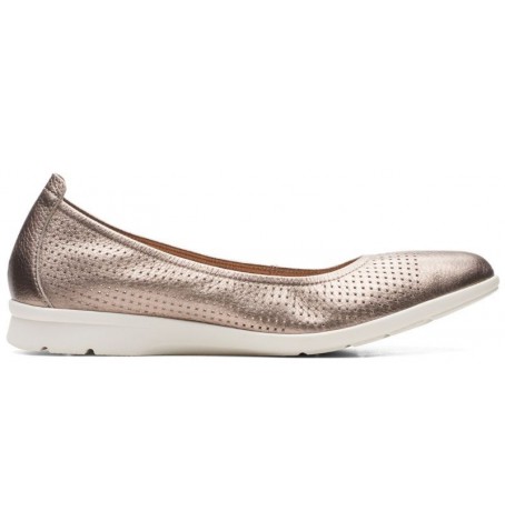 Clarks JENETTE EASE 26165150 - Metallic Gold - JENETTEEASE$17C