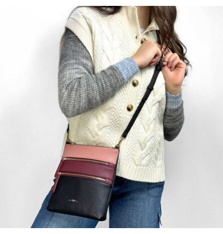 Espe JENN CROSSBODY - Burgundy - JENN CB$WN