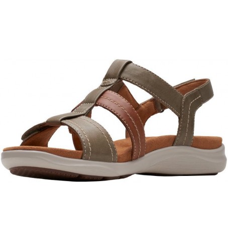 Clarks KITLY STEP 26170992 - Green khaki - KITLYSTEP$11C