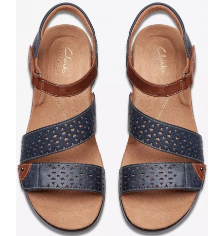 Clarks KITLY WAY 26177309 - Blue - KITLYWAY$04C
