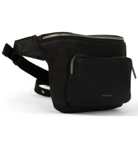 Matt & Nat KORA VEGAN BELT BAG - Black - KORA$BLK