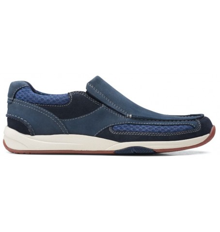 Clarks LANGTON EASY 26157991 - Blue - LANGTONEASY$04C