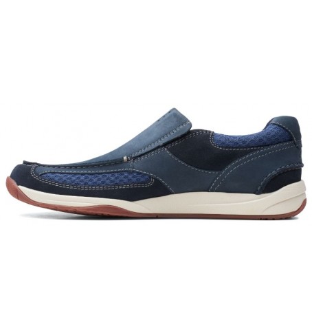 Clarks LANGTON EASY 26157991 - Blue - LANGTONEASY$04C