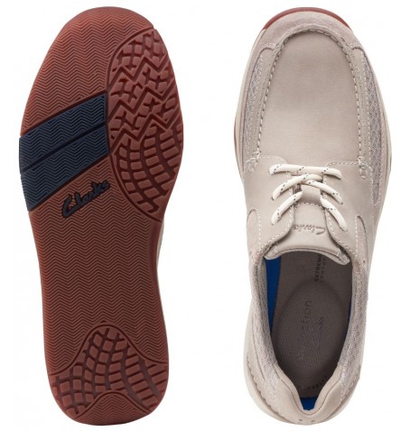 Clarks LANGTON LANE 26157988 - Silver Grey - LANGTONLANE$18C