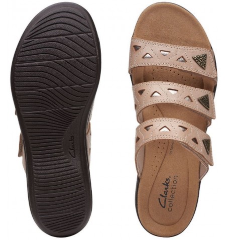 Clarks LAURIEANN NORA 26171263 - Taupe - LAURIEANNNOR$07