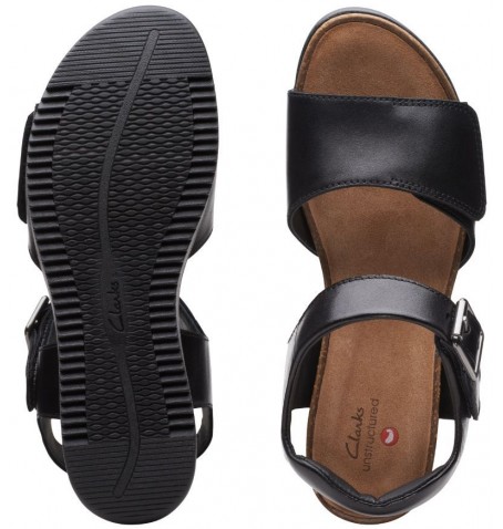 Clarks LIZBY STRAP 26159187 - Black - LIZBYSTRAP$02C