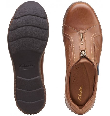 Clarks MAGNOLIA ZIP 26167481 - Brown - MAGNOLIAZIP$03C