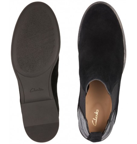 Clarks MEMI TOP 26163525 - Black varnish - MEMITOP$01C
