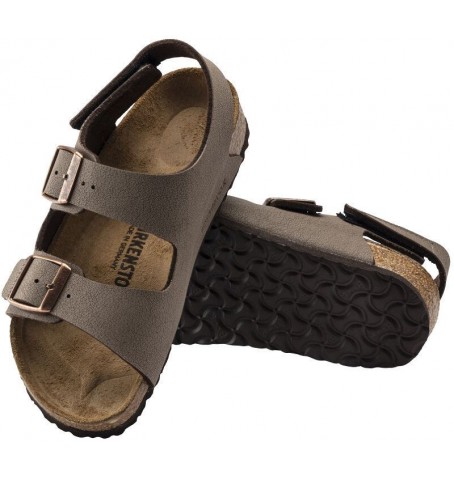 Birkenstock MILANO HL KIDS 1019600 - Brown - MILANOHL$E.03BI
