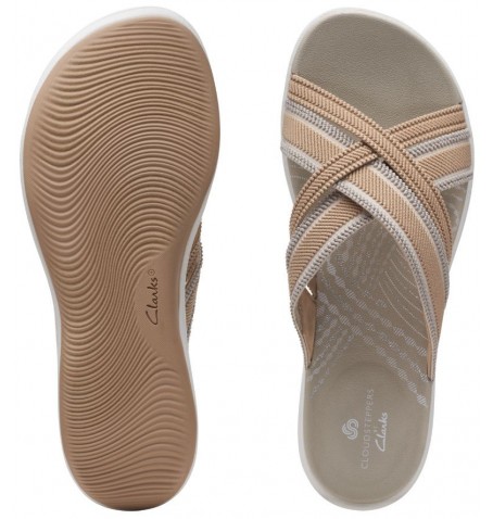 Clarks MIRA ISLE 26159899 - Taupe - MIRAISLE$07C