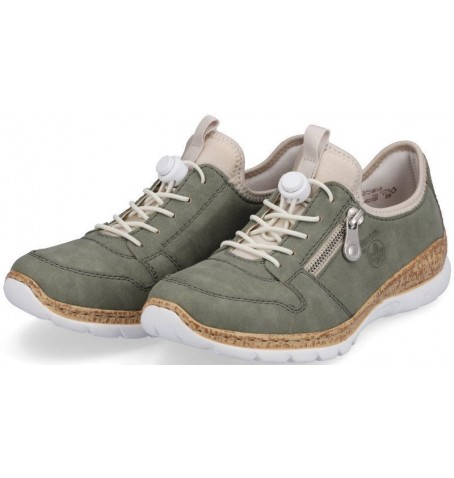 Rieker N42G0-52 - Green khaki - N42G0$52.11R