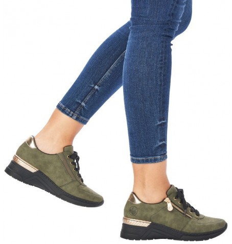 Rieker N4305-54 - Green khaki - N4305$54.11R