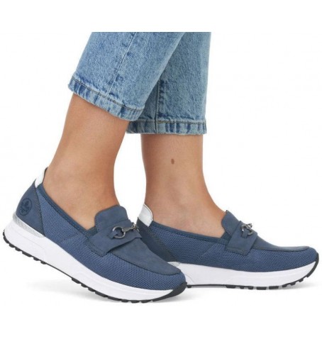 Rieker N7455-14 - Blue - N7455$14.04R
