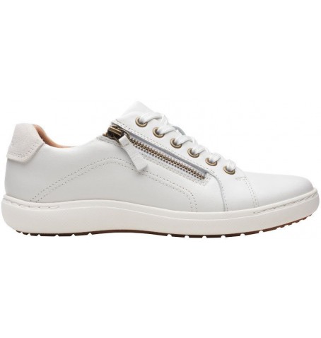 Clarks NALLE LACE 26165001 - White - NALLELACE$14C