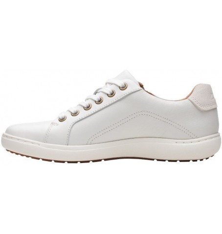 Clarks NALLE LACE 26165001 - White - NALLELACE$14C