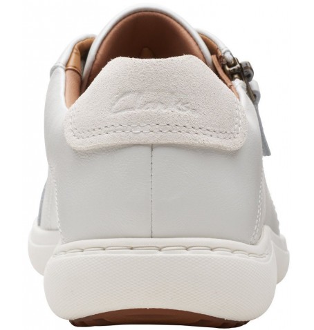 Clarks NALLE LACE 26165001 - White - NALLELACE$14C