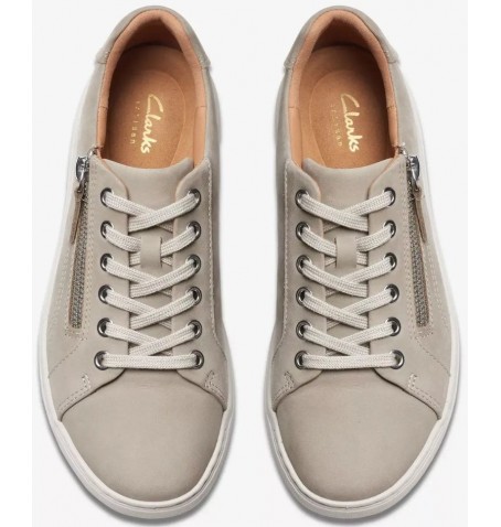 Clarks NALLE LACE 26177360 - Silver Grey - NALLELACE$18C