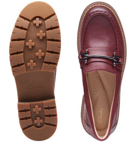 Clarks ORIANNA BIT 26174809 - Burgundy - ORIANNABIT$06C