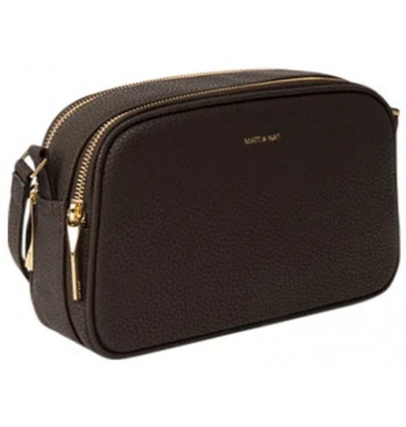 Matt & Nat PAIR VEGAN CROSSBODY BAG - Brun - PAIR$TRUFFLE