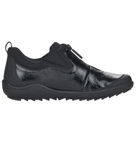 Rieker - Remonte R1422-02 - Black varnish - R1422$02.01R