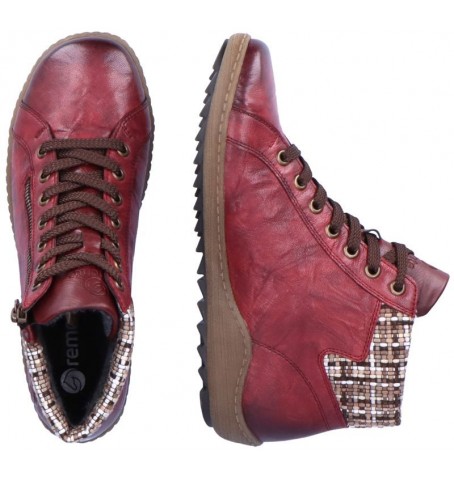 Rieker - Remonte R1485-35 - Burgundy - R1485$35.06R