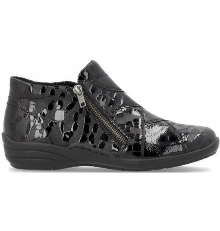 Rieker - Remonte R7674-04 - Black varnish - R7674$04.01R