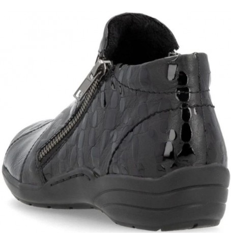 Rieker - Remonte R7674-04 - Black varnish - R7674$04.01R