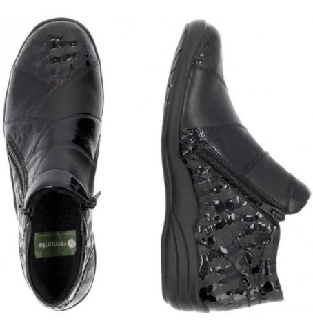 Rieker - Remonte R7674-04 - Black varnish - R7674$04.01R