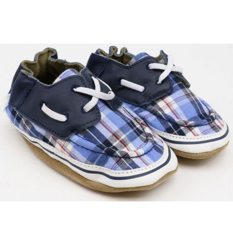 Robeez CONNOR PLAID RB56035 - Blue - RB56035$B04RB
