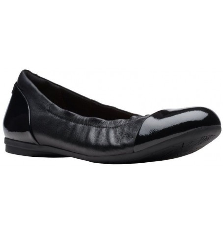 Clarks RENA JAZZ 26170592 - Black varnish - RENAJAZZ$01CL