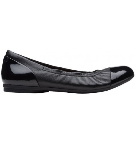 Clarks RENA JAZZ 26170592 - Black varnish - RENAJAZZ$01CL