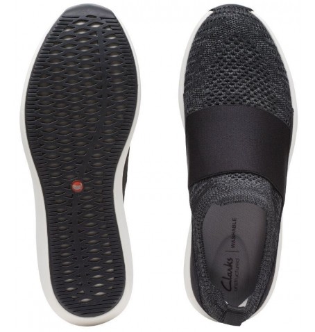Clarks UN RIO KNIT 26165487 - Noir - RIOKNIT$02UN