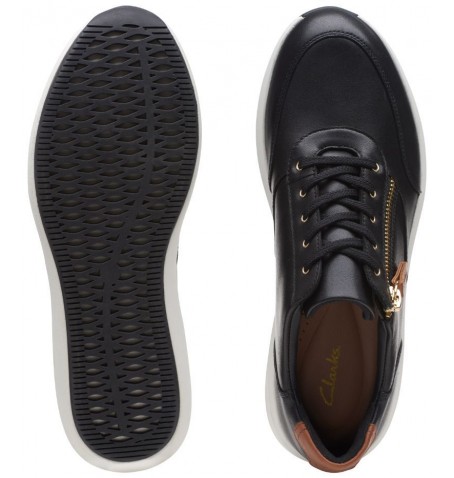 Clarks UN RIO ZIP 26168018 - Black - RIOZIP$02C