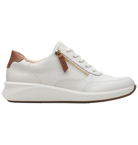 Clarks UN RIO ZIP 26167372 - White - RIOZIP$14C