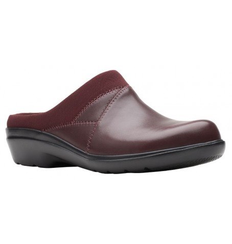 Clarks SASHLYN CLOG 26163199 - Burgundy - SASHLYNCLOG$06C