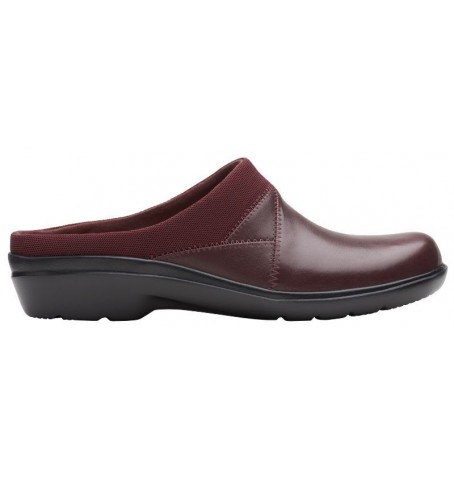 Clarks SASHLYN CLOG 26163199 - Burgundy - SASHLYNCLOG$06C