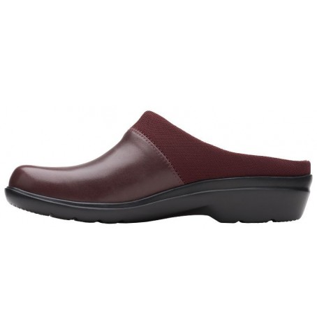 Clarks SASHLYN CLOG 26163199 - Burgundy - SASHLYNCLOG$06C