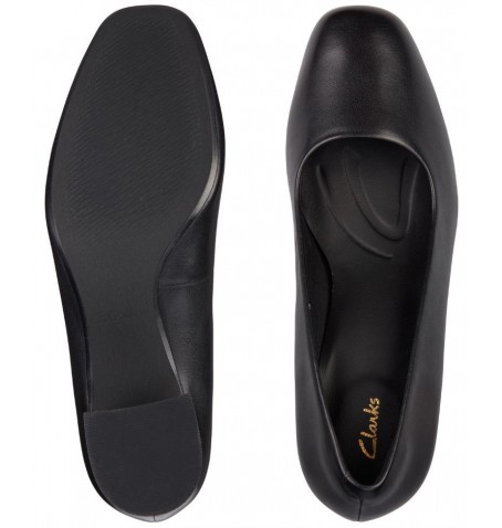 Clarks SHEER55 COURT 26161415 - Black - SHEER55COUR$02C