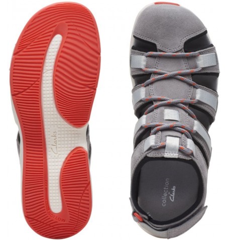 Clarks SOLAN SAIL 26159352 - Silver Grey - SOLANSAIL$18C
