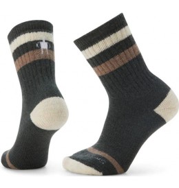 Smartwool EVERYDAY  HERITAGE CREW FULL CUSHION - Green khaki - SW001838$G51