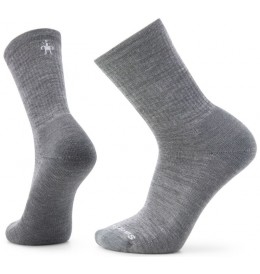 Smartwool EVERYDAY SOLID CRIB CREW LIGHT CUSHION - Argent gris - SW001887$052