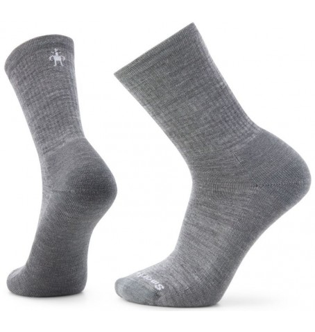 Smartwool EVERYDAY SOLID CRIB CREW LIGHT CUSHION - Argent gris - SW001887$052