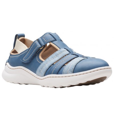 Clarks TEAGAN STEP 26166245 - Blue - TEAGANSTEP$04